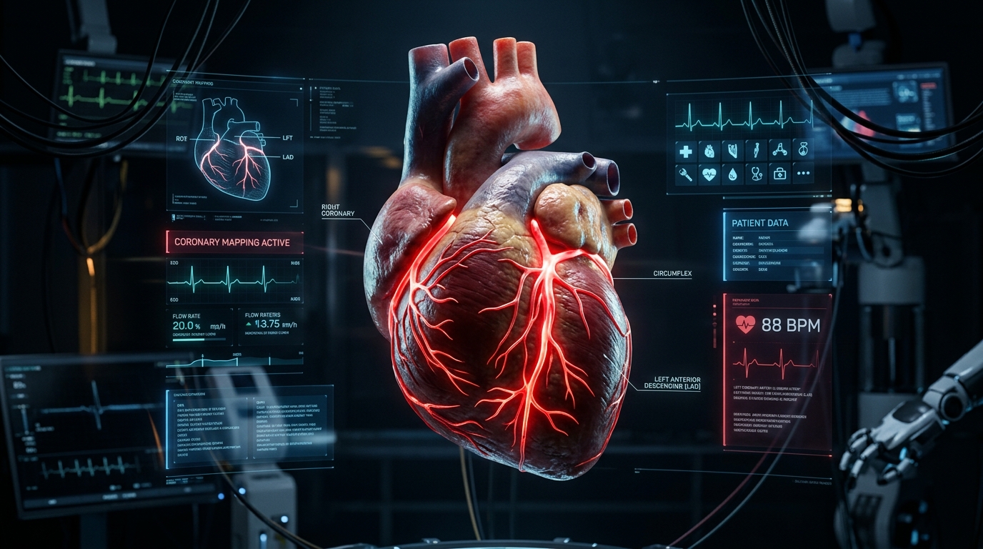Coronary Artery Tree 3D Mapping