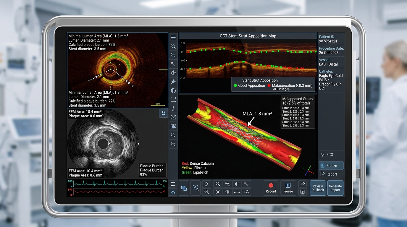 IVUS and OCT High-Definition Clinical Console